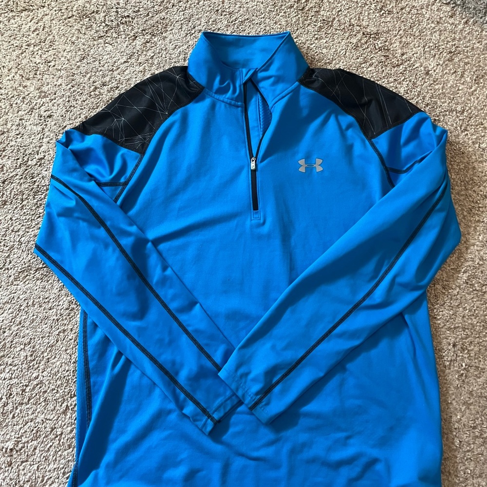 Mens large under armour quarter zip